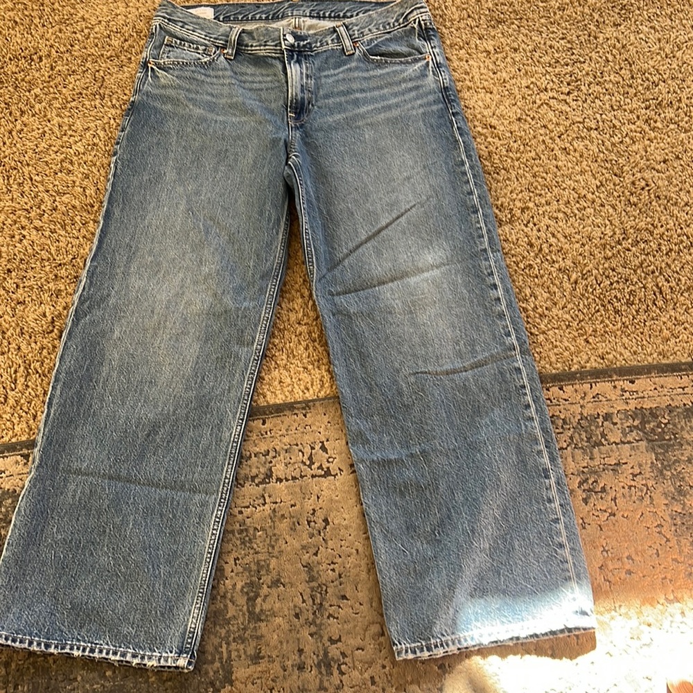 Womens Gap Low Stride Jeans